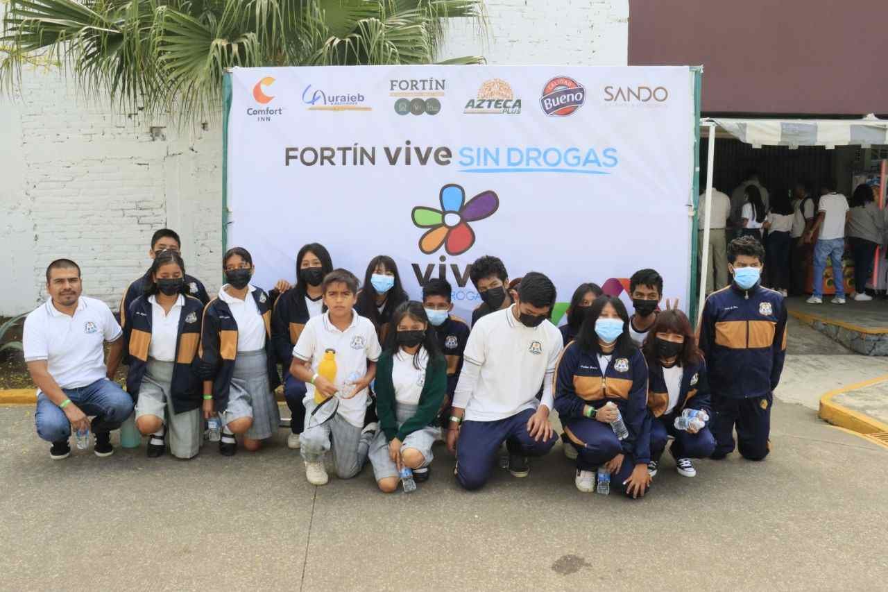 GRAN ÉXITO CAMPAÑA VIVE SIN DROGAS EN FORTÍN