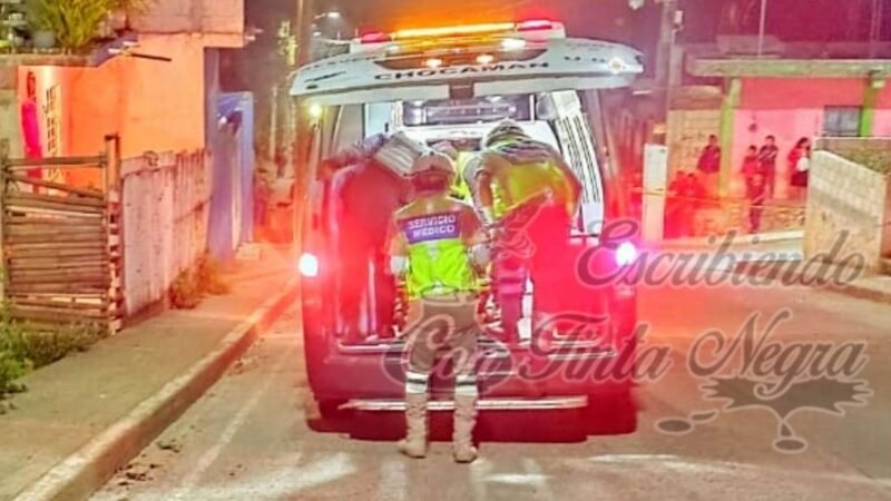 MUERE ADOLESCENTE QUE FUE BALEADO EN CHOCAMÁN