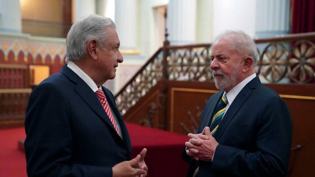 LÓPEZ OBRADOR Y LULA DE SILVA ACUERDAN VISITAS A BRASIL Y MÉXICO