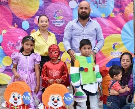 FESTEJAN EL DÍA DEL NIÑO EN COMAPA