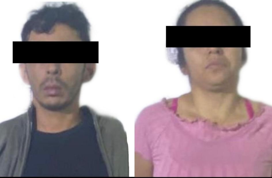 PAREJA ES APREHENDIDA CON DROGA