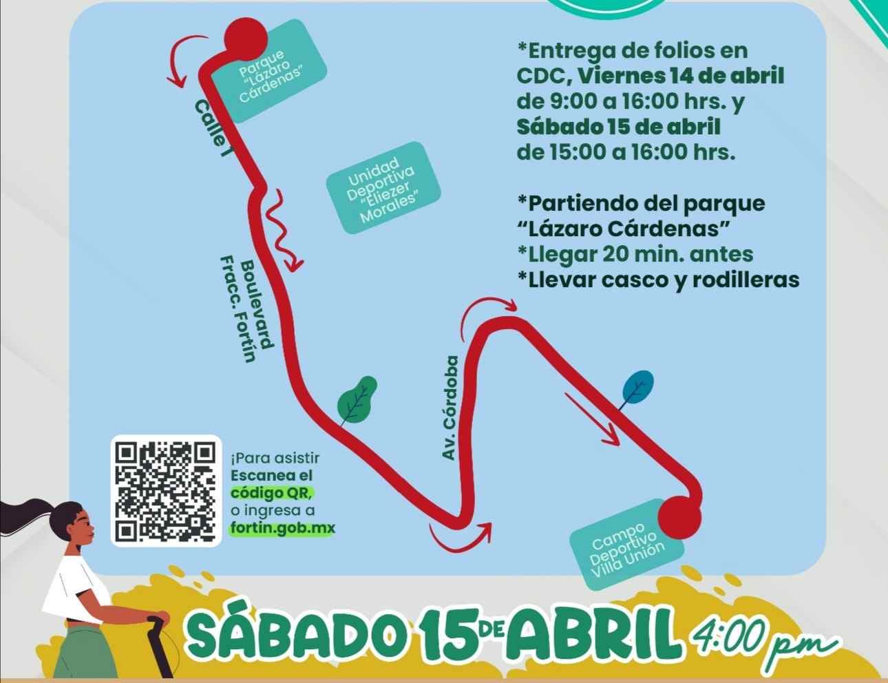 INVITAN A RODADA FAMILIAR 6 KILÓMETROS