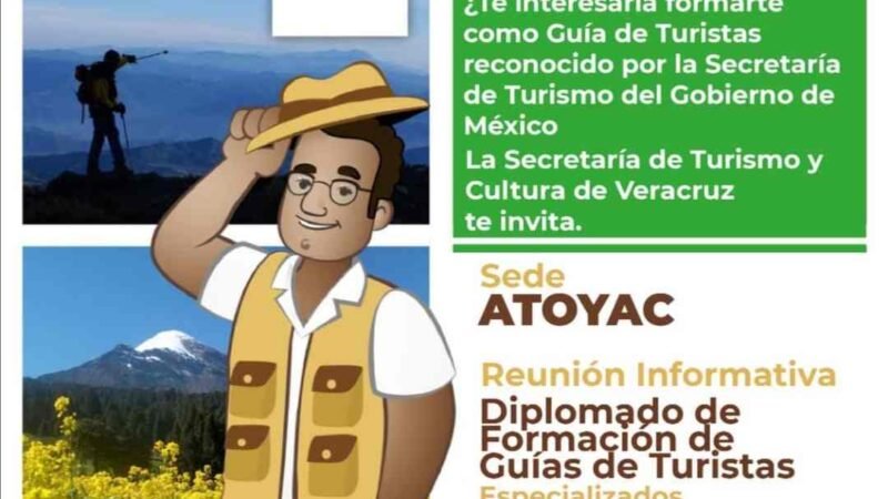 PROMUEVE AYUNTAMIENTO DE ATOYAC DIPLOMADO EN FORMACIÓN DE GUÍAS TURÍSTICOS