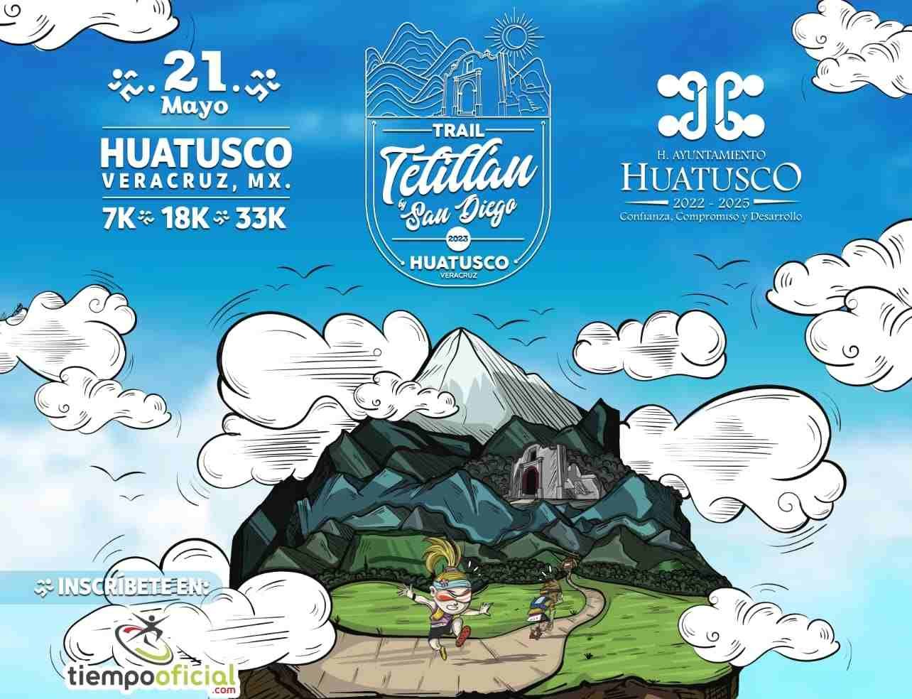 ANUNCIAN CARRERA TETITLÁN TRAIL 2023 EN HUATUSCO
