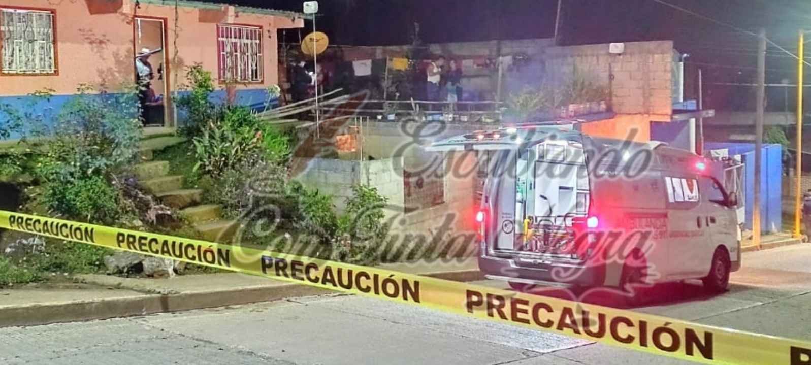 BALEAN A HERMANOS EN TETLA; LA MUJER MURIÓ