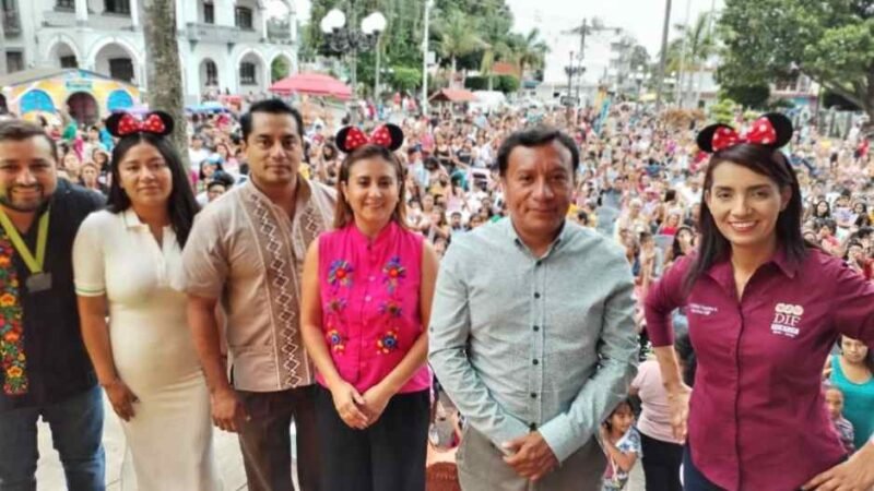 CIENTOS DE INFANTES PARTICIPAN EN FESTIVAL DE DÍA DEL NIÑO