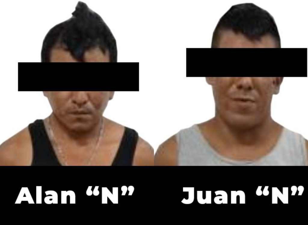 CAPTURAN A DOS CON DROGA