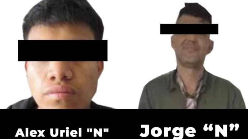 APREHENDEN A DOS NARCO MENUDISTAS