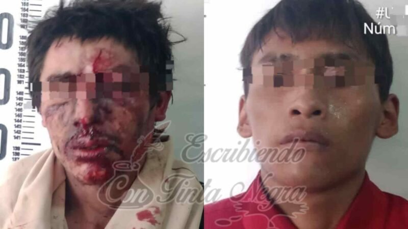 CAPTURAN A LADRONES; CASI LOS LINCHAN