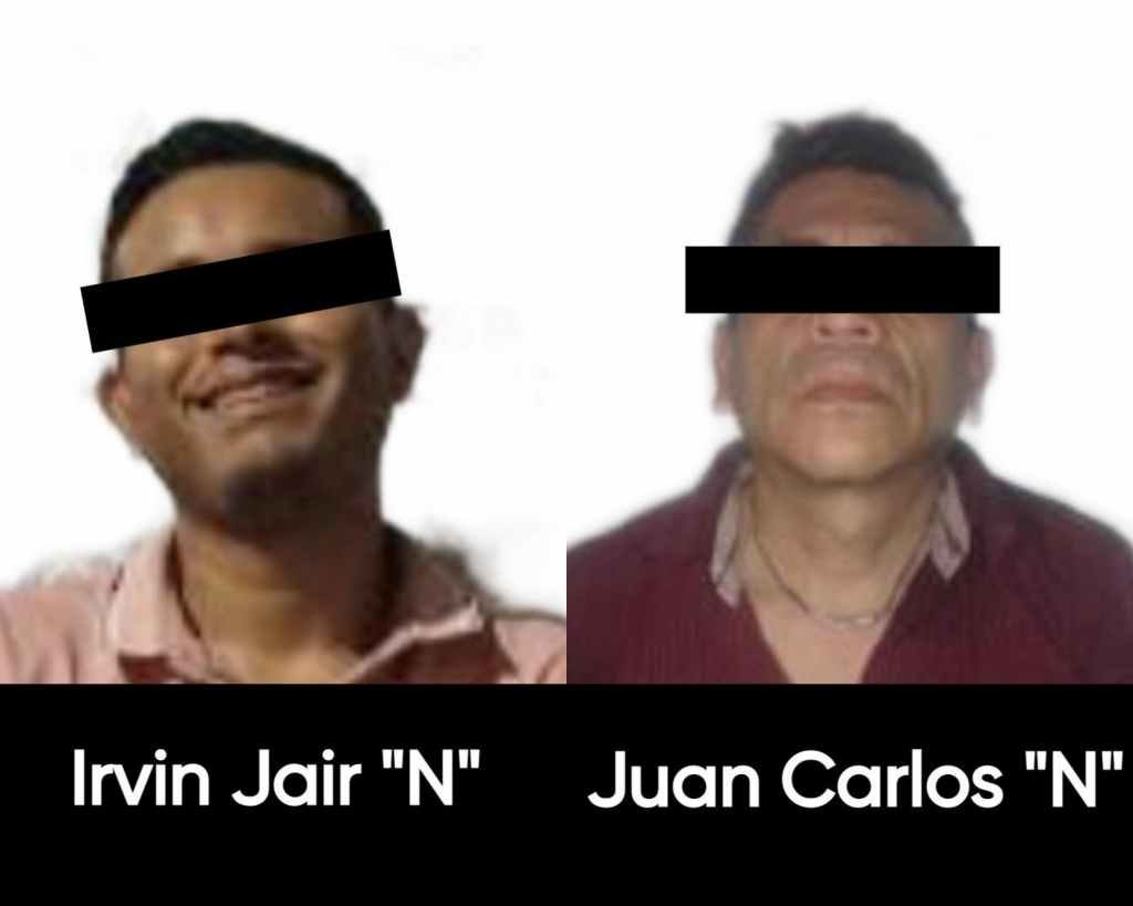 CAPTURAN A DOS CON DROGA