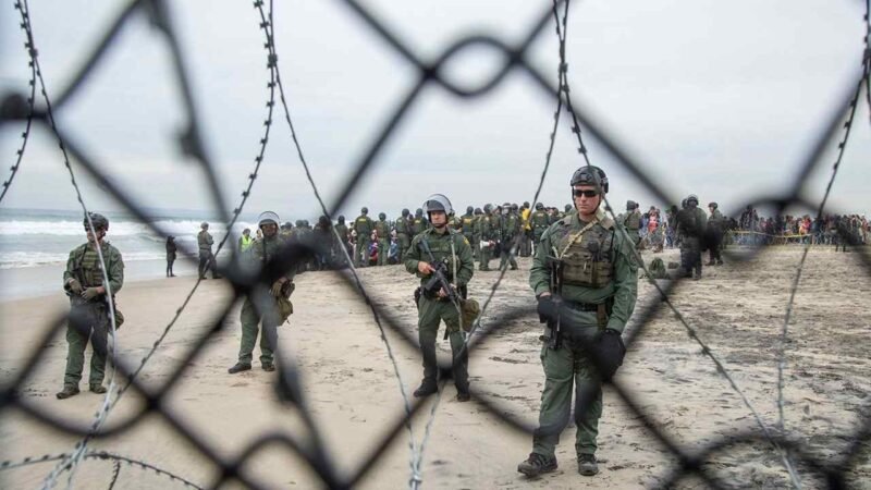 ESTADOS UNIDOS BLINDARÁ FRONTERA CON MÉXICO CON MIL 500 SOLDADOS