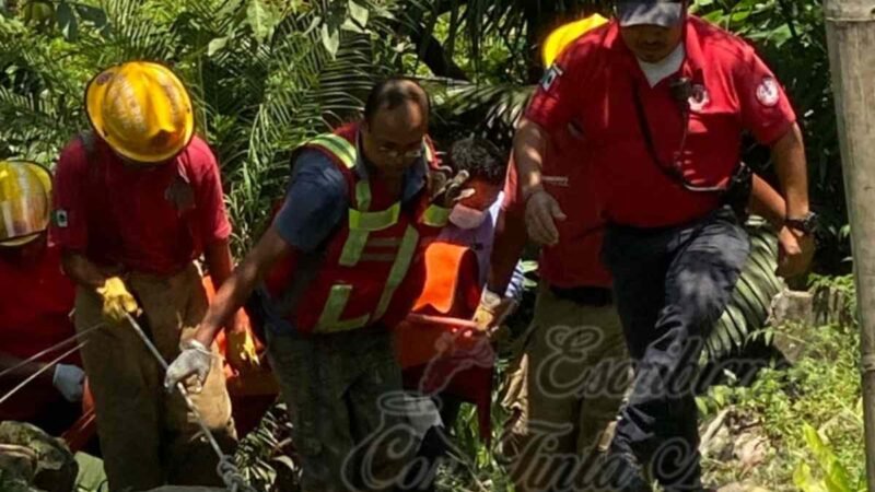 SE MATA AL CAER A RÍO