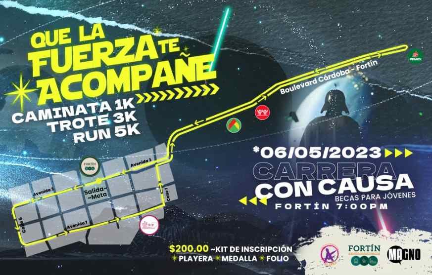 ORGANIZAN CARRERA CON CAUSA PARA OTORGAR BECAS A JÓVENES