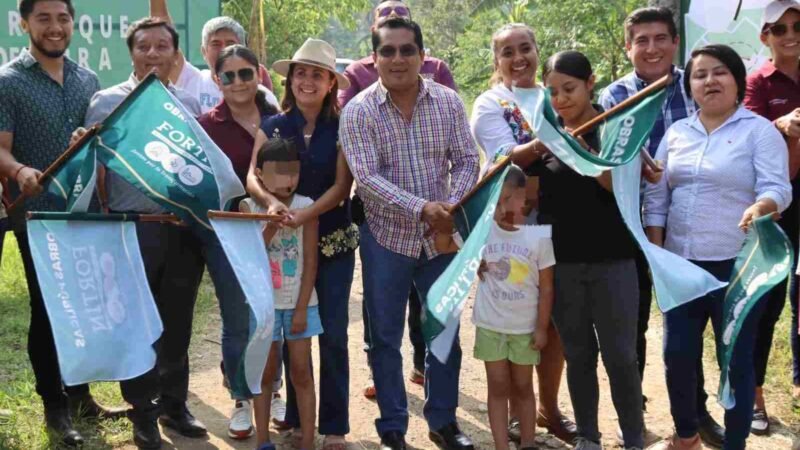 COMIENZAN BANDERAZOS DE PAQUETE DE OBRAS 2023; MÁS TRANSFORMACIÓN PARA FORTÍN