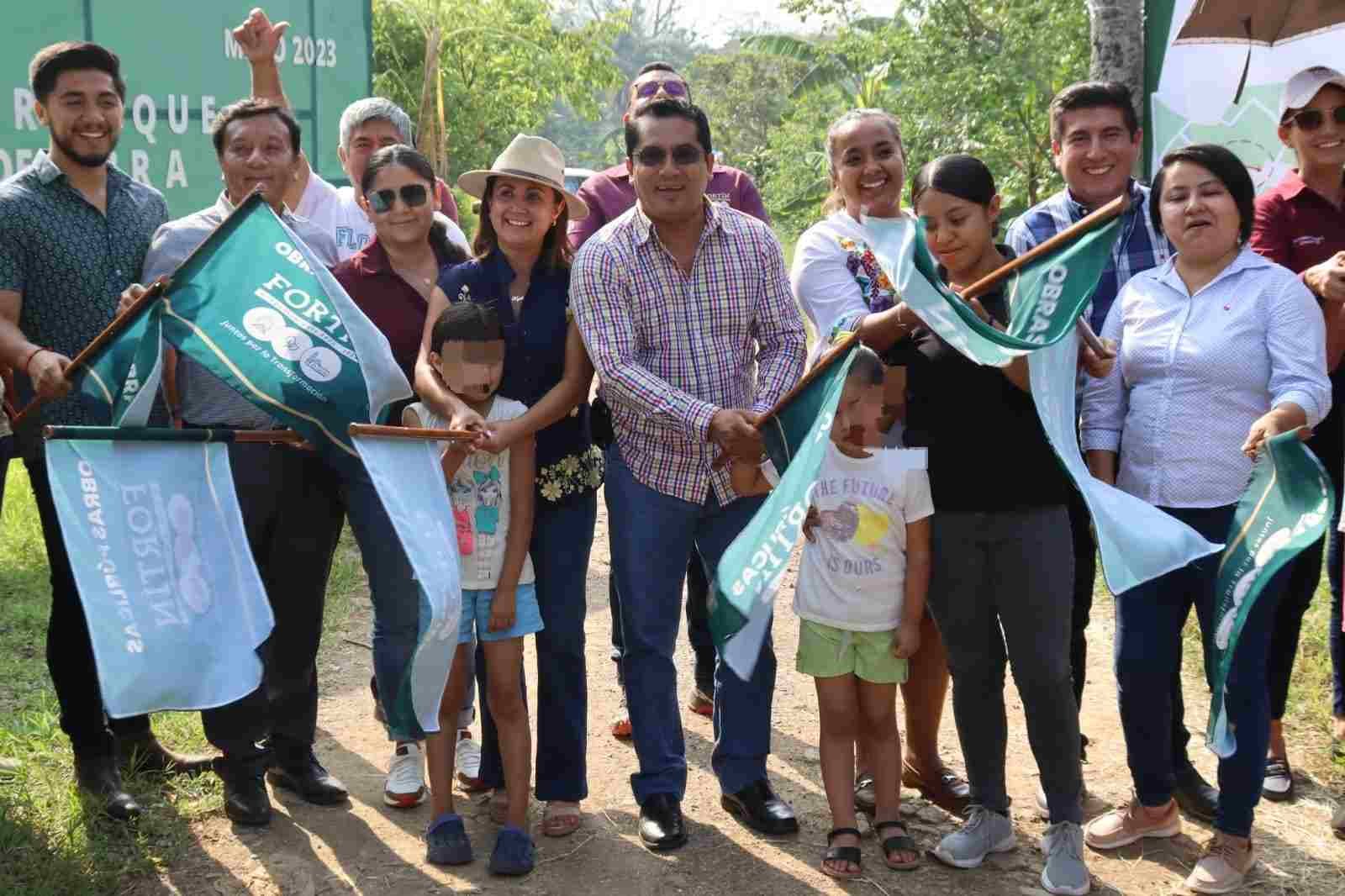 COMIENZAN BANDERAZOS DE PAQUETE DE OBRAS 2023; MÁS TRANSFORMACIÓN PARA FORTÍN