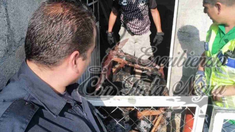 ALARMA POR INCENDIO EN COSCOMATEPEC