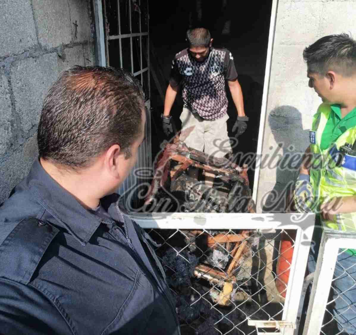 ALARMA POR INCENDIO EN COSCOMATEPEC