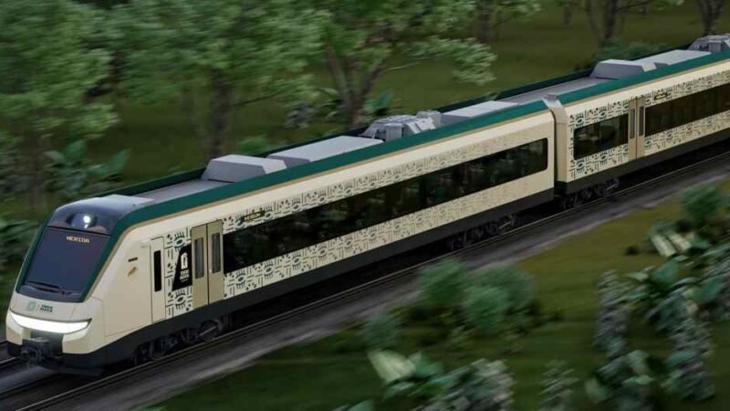PRIMER VEHÍCULO DE TREN MAYA LLEGARÁ EL 8 DE JULIO