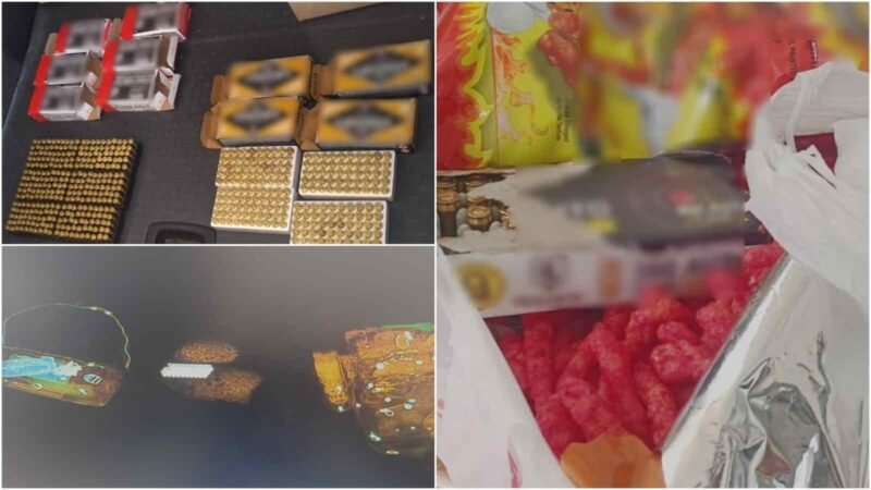 LOCALIZAN CARTUCHOS EN BOLSAS DE PAPITAS EN CHIHUAHUA