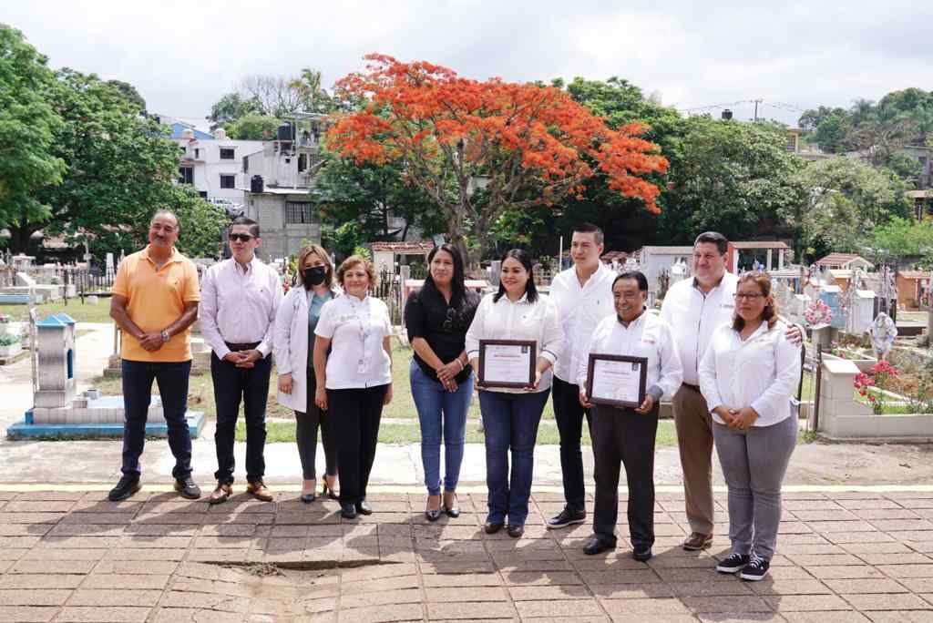 RECERTIFICA JURISDICCIÓN SANITARIA 6 PANTEONES MUNICIPALES COMO ESPACIOS LIBRES DE DENGUE