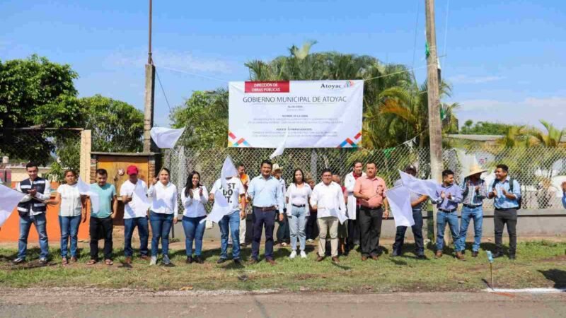 ARRANCAN OBRAS EN ATOYAC