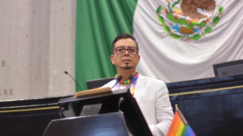 SE PRONUNCIA DIPUTADO POR CONTINUAR LUCHA CONTRA LA HOMOFOBIA
