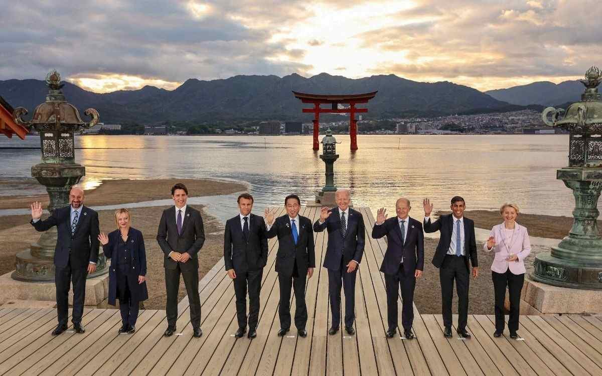 DESDE HIROSHIMA, G7 ANUNCIAN MÁS SANCIONES CONTRA RUSIA