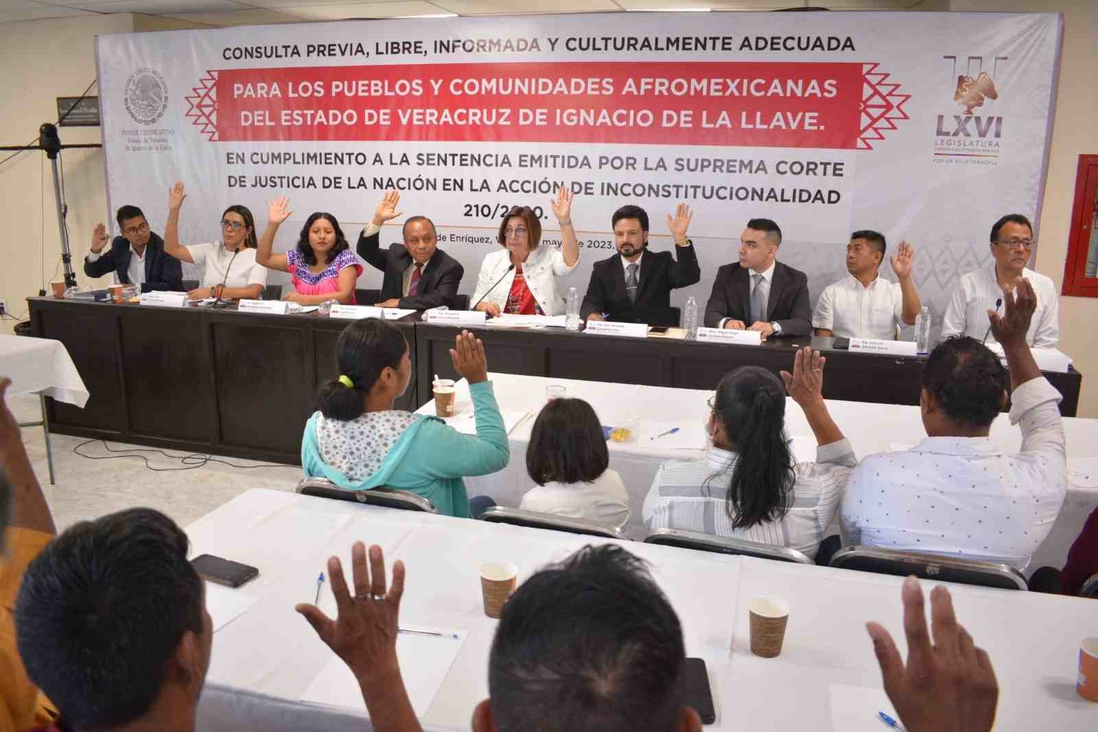 REALIZA CONGRESO FASE INFORMATIVA DE REFORMAS CON REPRESENTANTES AFROMEXICANOS