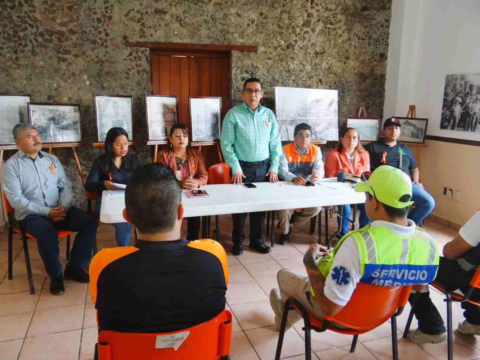 INSTALAN CONSEJO DE PROTECCIÓN CIVIL EN CHOCAMÁN