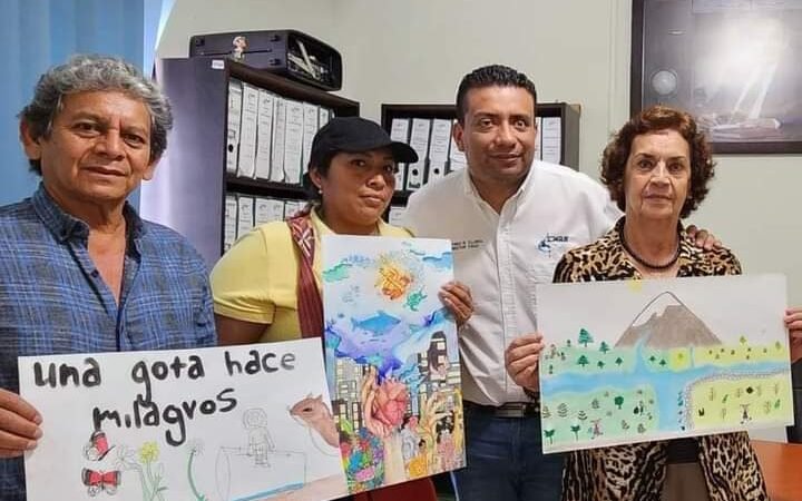 DAN A CONOCER A GANADORES DE CONCURSO DE DIBUJO “EL AGUA EN MI VIDA”