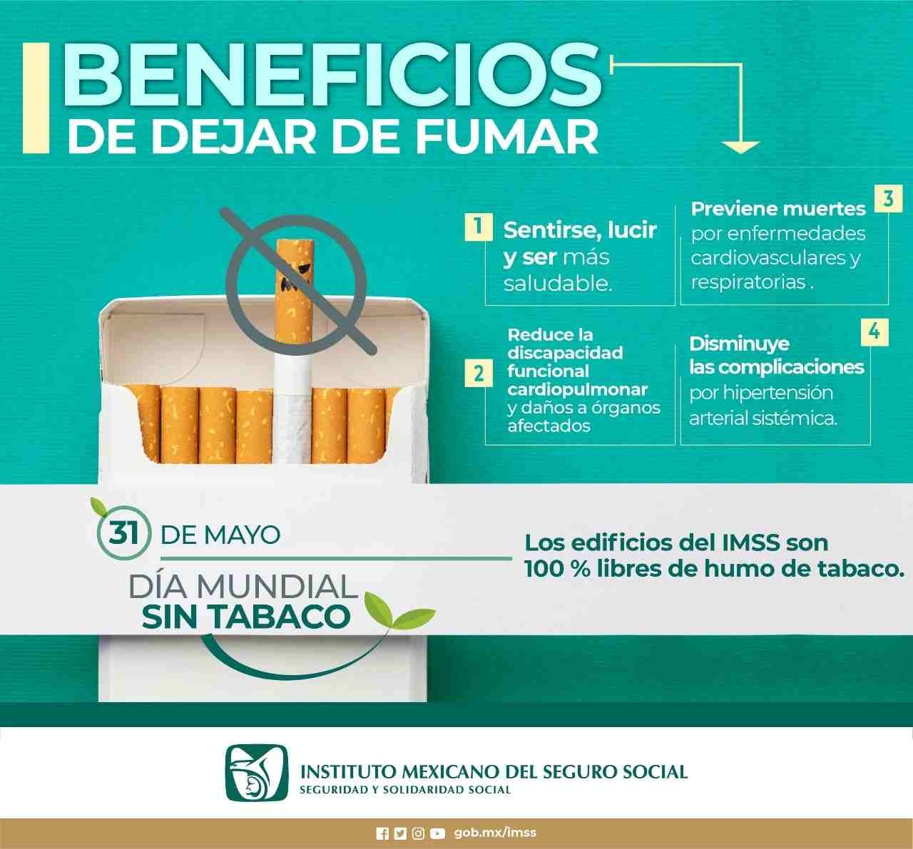 BUSCA CONCIENTIZAR IMSS SOBRE CONSUMO DE TABACO