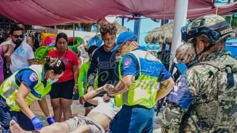 SE SALVA DE MORIR AHOGADO