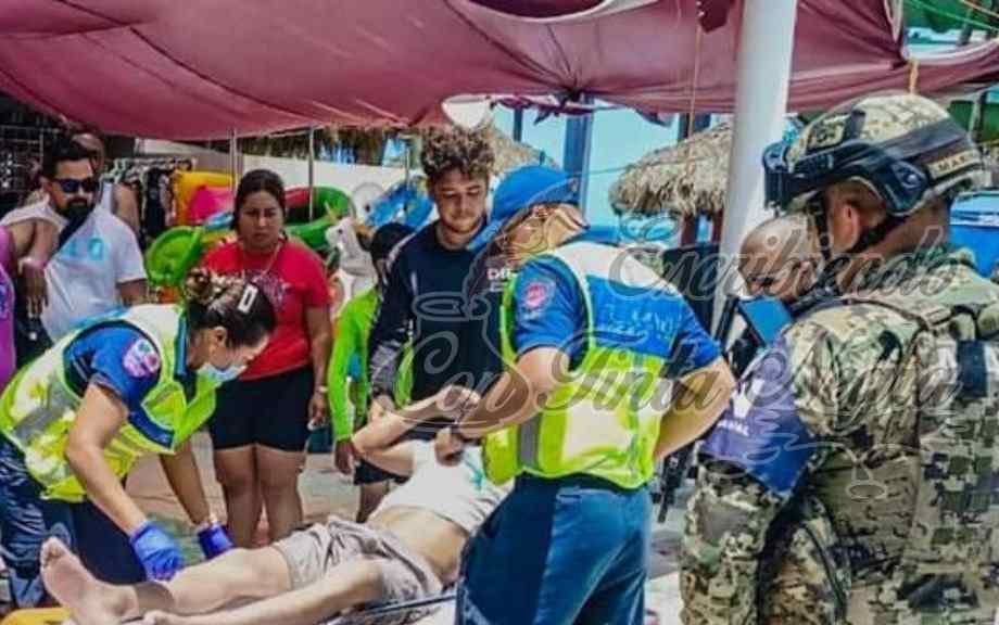 SE SALVA DE MORIR AHOGADO