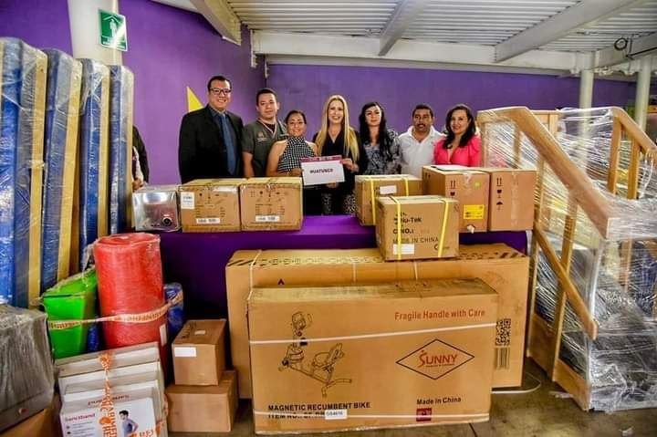 ENTREGAN EQUIPO PARA UNIDAD BÁSICA DE REHABILITACIÓN DE HUATUSCO