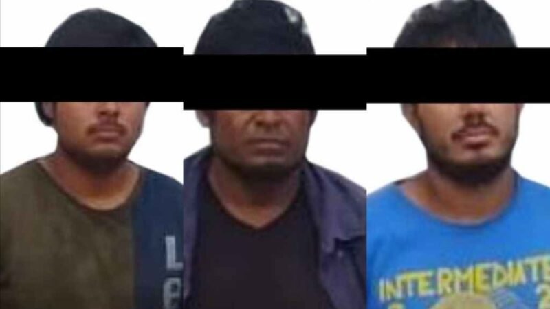 LOS SORPRENDEN DESVALIJANDO TRACTO CAMIONES ROBADOS