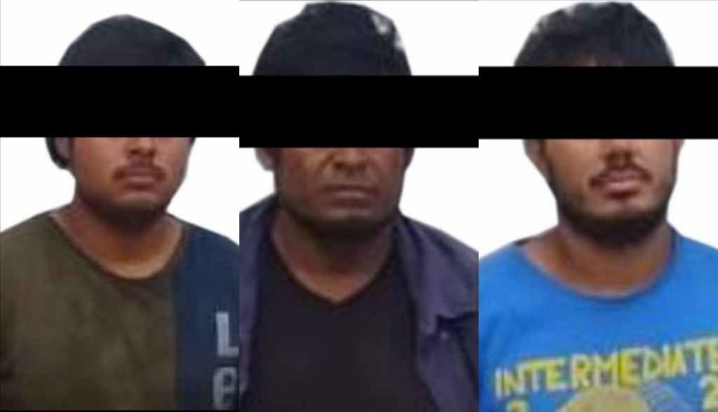 LOS SORPRENDEN DESVALIJANDO TRACTO CAMIONES ROBADOS