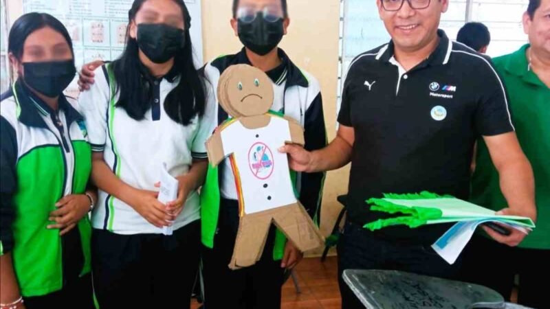 LUCHAN CONTRA ACOSO ESCOLAR EN CHOCAMÁN