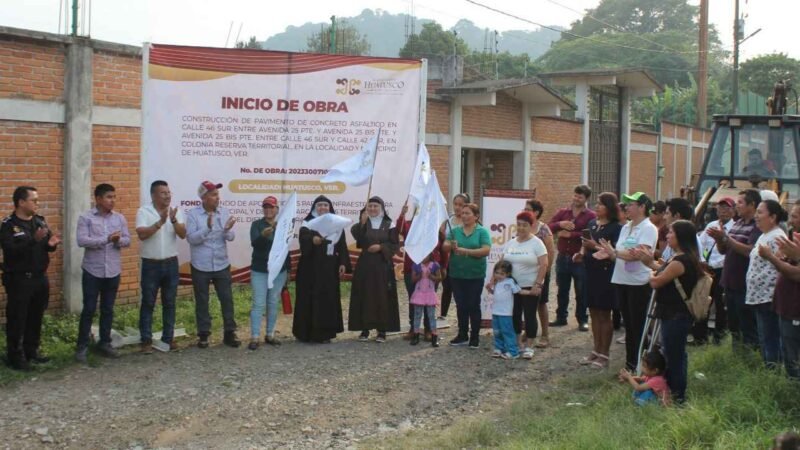 ARRANCA VENTURA DEMUNER CON PAQUETE DE OBRA PÚBLICA 2023