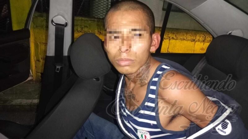 CAPTURAN A ASALTANTE