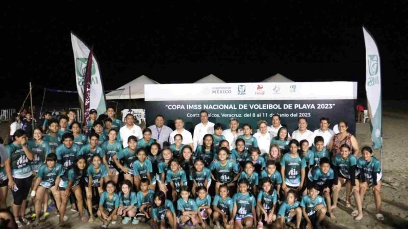 INICIA COPA IMSS NACIONAL DE VOLEIBOL DE PLAYA 2023