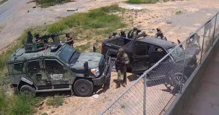 DETIENEN A 16 MILITARES POR MUERTE DE SICARIOS EN NUEVO LAREDO