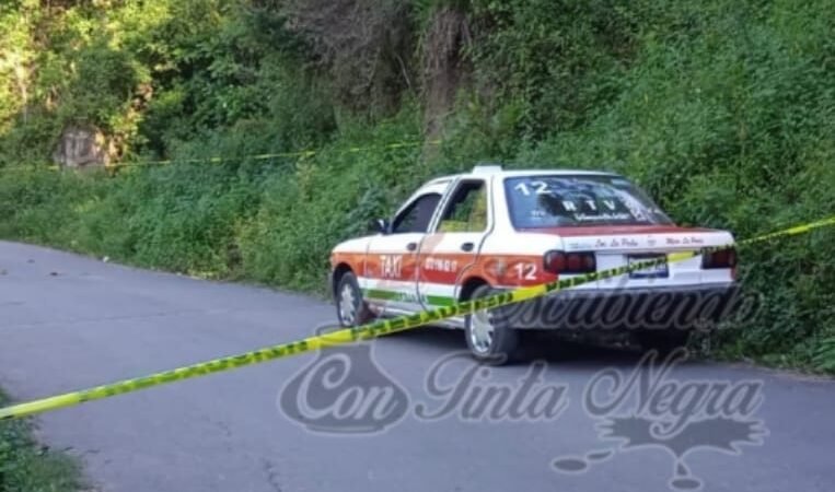 ASESINAN A TAXISTA