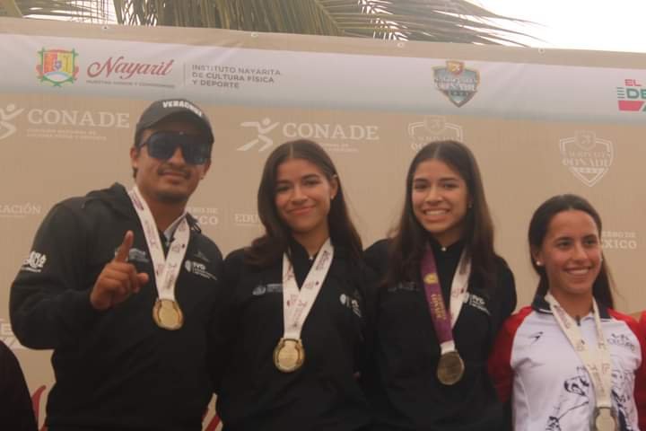 VERACRUZ, ORO EN VOLEIBOL DE PLAYA