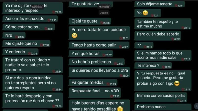 EXHIBEN A MAESTRO ACOSADOR