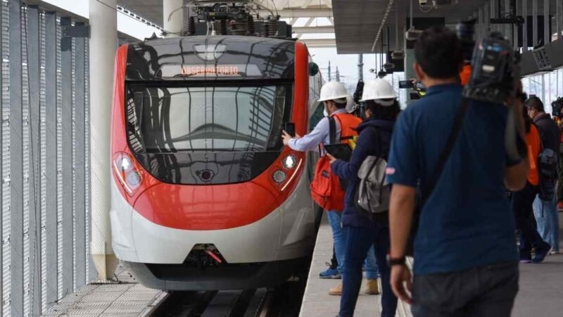 INICIAN PRUEBAS DEL TREN INTERURBANO MÉXICO-TOLUCA