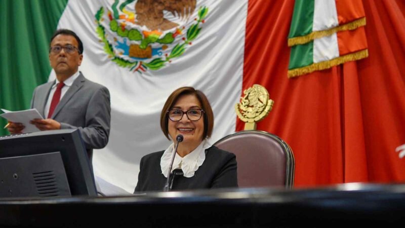 PAÍS AVANZA FIRME, DICE DIPUTADA