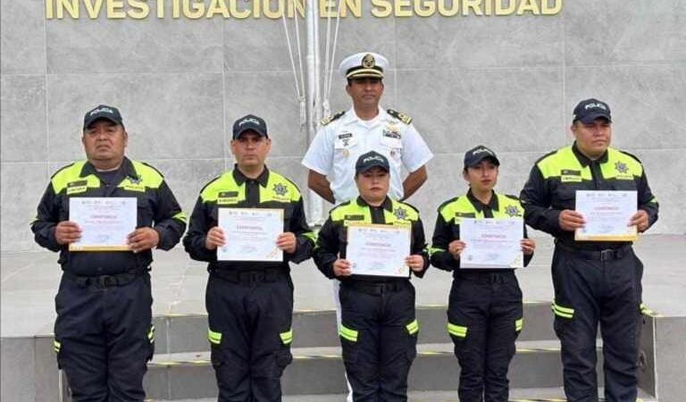 CONCLUYEN ELEMENTOS DE LA POLICÍA MUNICIPAL CAPACITACIÓN SOBRE JUSTICIA CÍVICA