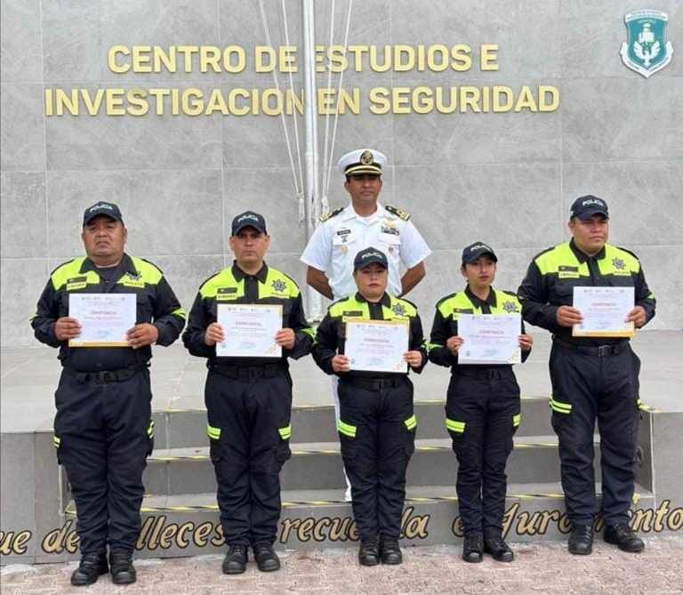 CONCLUYEN ELEMENTOS DE LA POLICÍA MUNICIPAL CAPACITACIÓN SOBRE JUSTICIA CÍVICA