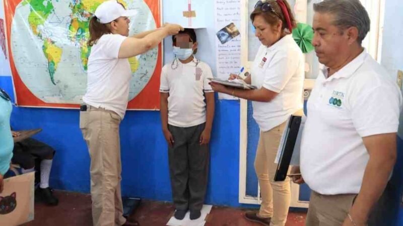 APLICA DIF MUNICIPAL LA “EVALUACIÓN DEL ESTADO NUTRICIONAL” EN PRIMARIAS