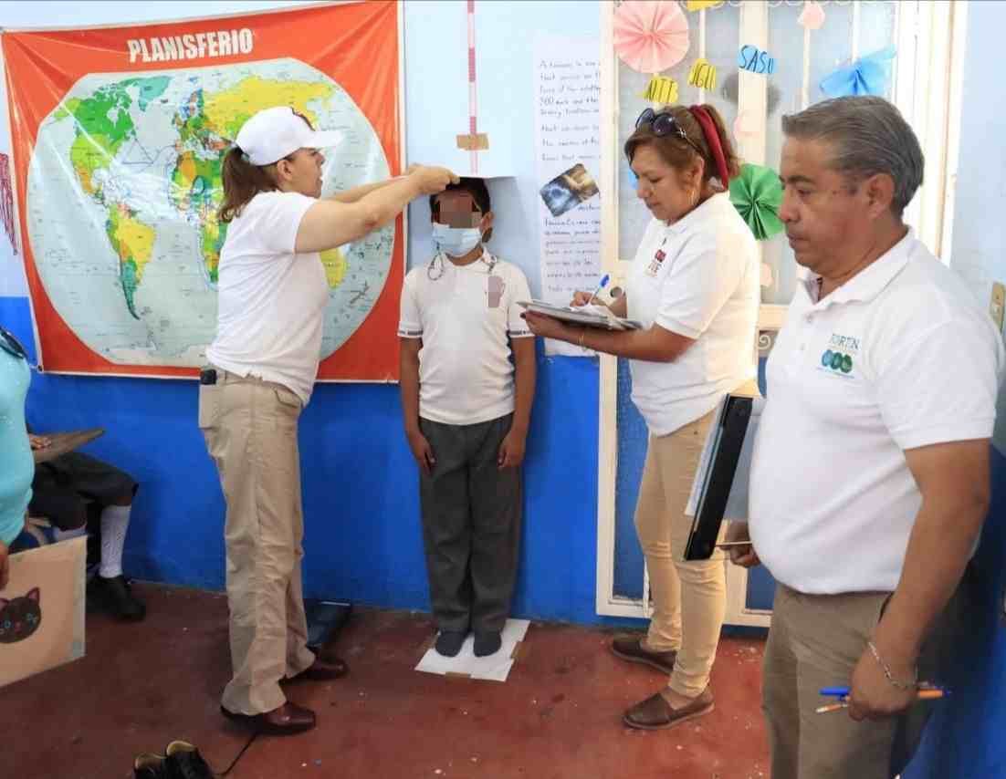 APLICA DIF MUNICIPAL LA “EVALUACIÓN DEL ESTADO NUTRICIONAL” EN PRIMARIAS